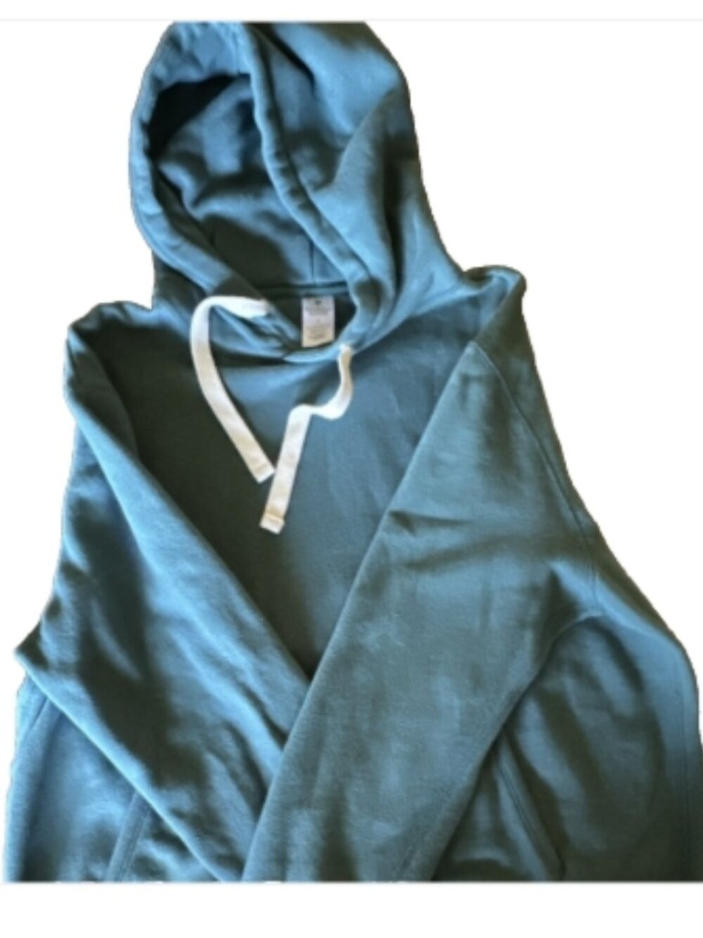 🧥 Newport Boyfriend Hoodie Size Large Teal Cozy Pullover Sweatshirt